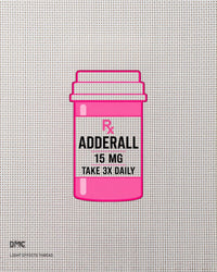 Adderall pill bottle needlepoint pattern PDF
