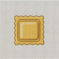 Ravioli needlepoint canvas