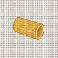 Bowtie farfalle needlepoint canvas