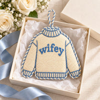 Bridal needlepoint canvas styled